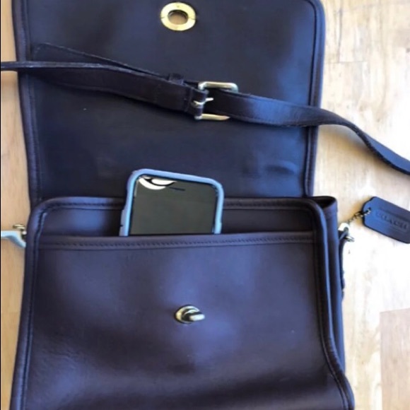 Coach Handbags - COACH vintage brown purse